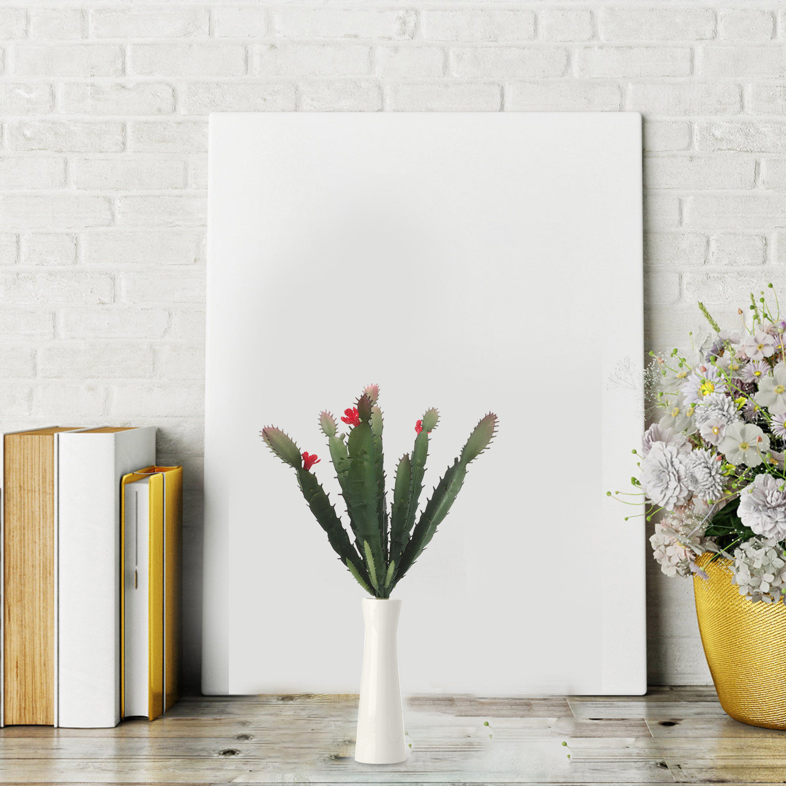 Succulent Arrangement Mini - Composizione Floreale Artificiale di Succulente in