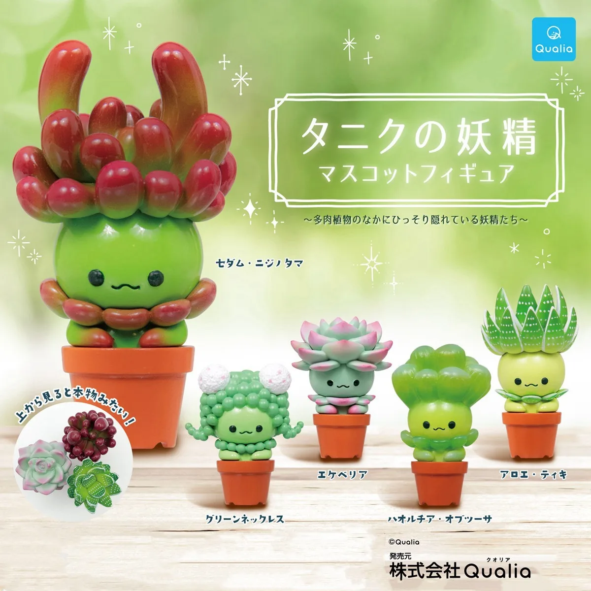QUALIA Kawaii Gashapon Figure: - Cactus Mix Pot recensione e prezzo